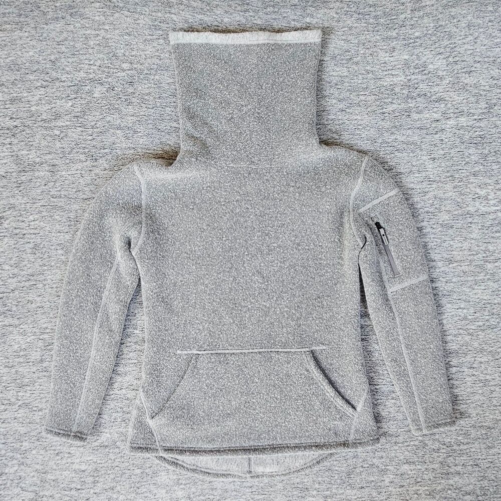 Smartwool Women’s Sz XS Hudson Trail Pullover Fleece Sweater Gray Style SW000313